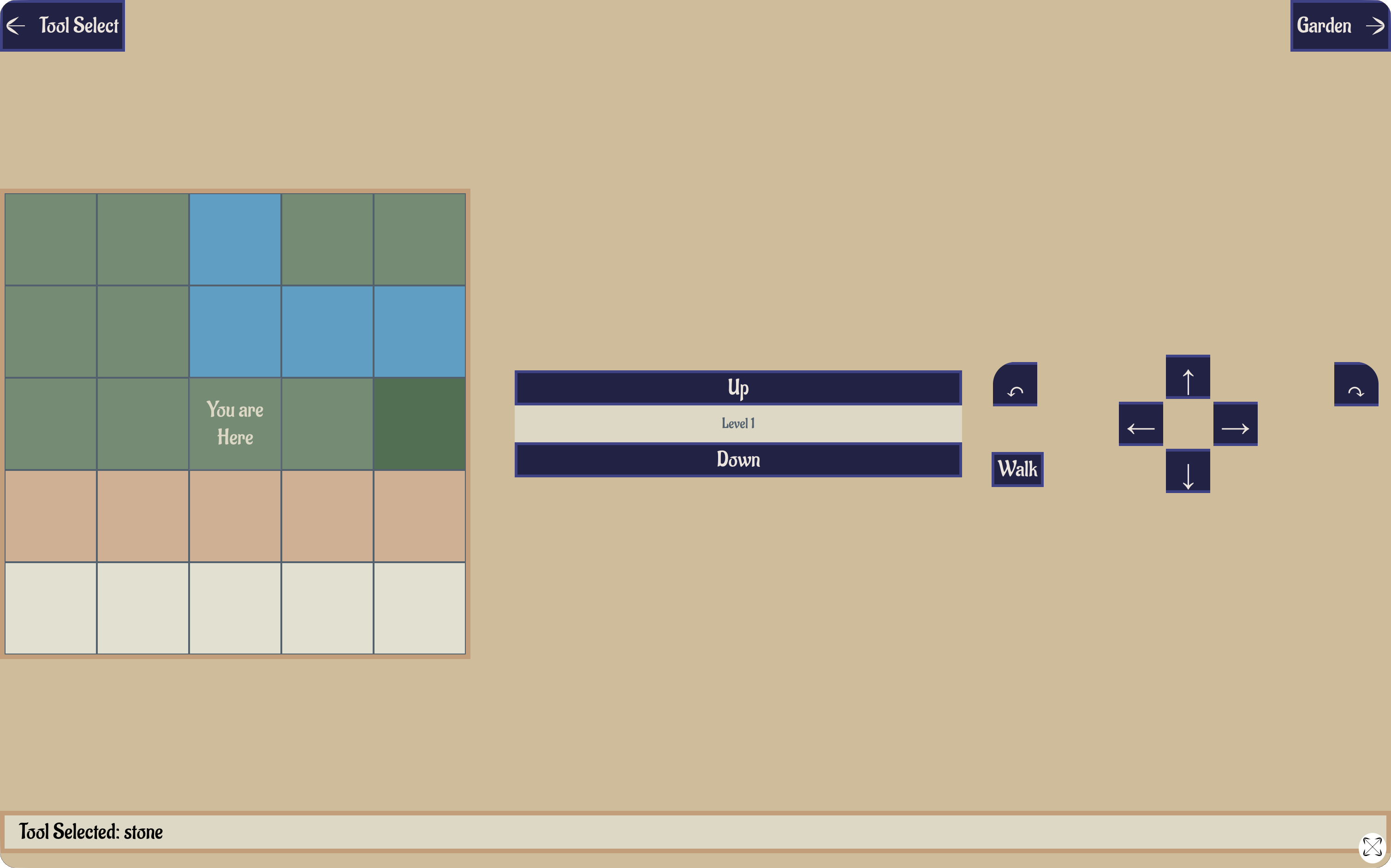 screenshot of apply tool screen